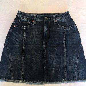 JCPenny denim skirt